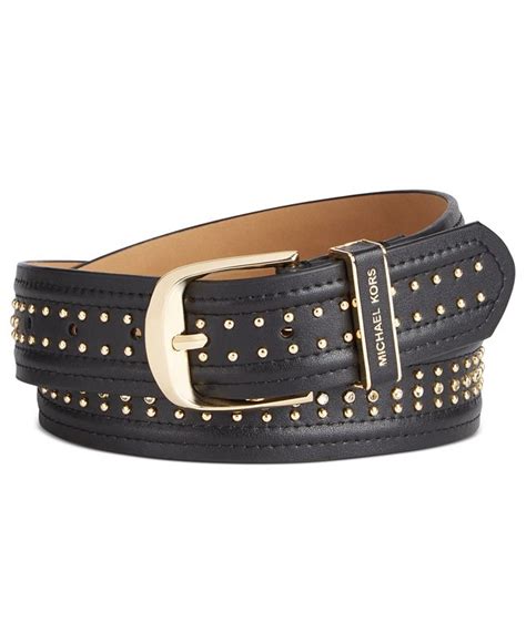 macy's leather belt.